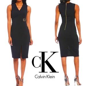 NWT Calvin Klein dress midi sheath